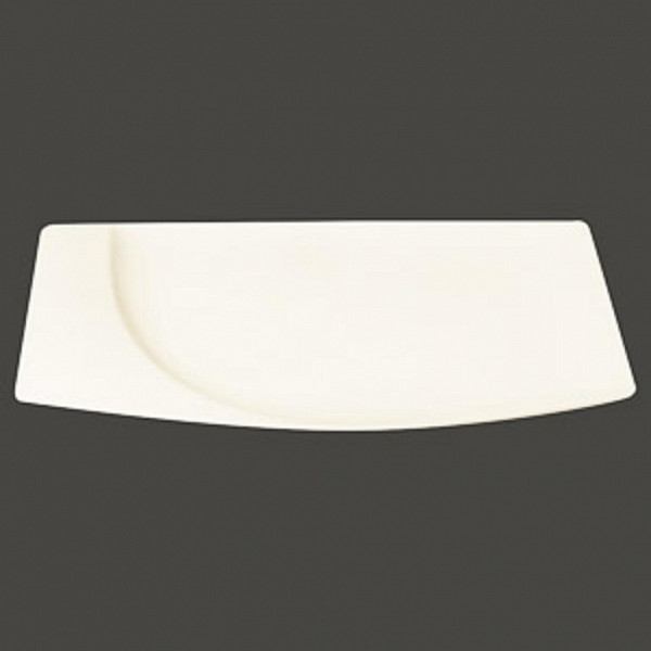 Тарелка прямоугольная плоская RAK Porcelain Mazza 20*18 см фото