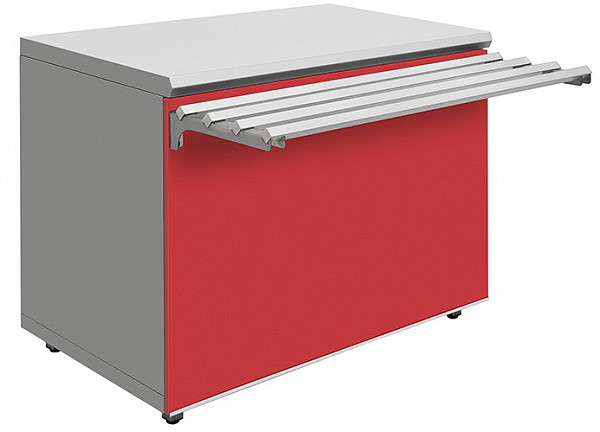 Прилавок кассовый Luxstahl КК-1200 фото