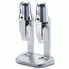 Миксер для коктейлей Sirman Sirio 2 VV 2Х120W (хром, пластиковый стакан) фото