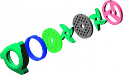 Универсальная кухонная машина Торгмаш Пермь УКМ-05 (М-400) в Москве , фото 2