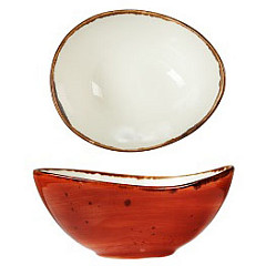 Салатник яйцо Petye New Rustics 16,5х13 см, 450 мл, терракот ALA-EGB-130X165-RST-TRC в Москве , фото 1