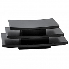 Блюдо для суши P.L. Proff Cuisine 27*18 см, черное в Москве , фото