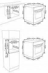 Духовой шкаф Vestfrost VFMT60OBI в Москве , фото 8