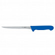Нож филейный  PRO-Line 20 см, синяя пластиковая ручка