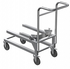 Тележка для стеллажа-шпильки Kayman ТСШ-01-20-И А в Москве , фото