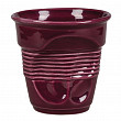 Чашка для латте  Barista мятая 400 мл фиолетовая, h 10,3 см