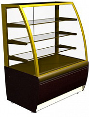 Витрина кондитерская Kayman K-ВК-1300 Люкс Бронза в Москве , фото