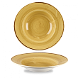 Тарелка для пасты  Stonecast Mustard Seed Yellow SMSSVWBL1 28см 0,47л