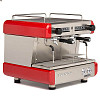 Рожковая кофемашина Conti (Монако) CC100 Compact TC 2 группы красная фото
