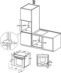 Духовой шкаф электрический Vard VOE432Y в Москве , фото 2