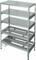 Стеллаж универсальный Марихолодмаш СУ-5-0,3/0,95/2,0 (нержавейка) фото