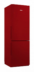 Двухкамерный холодильник Pozis RK FNF-170 рубиновый, ручки вертикальные в Москве , фото