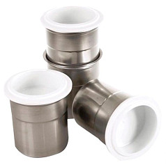 Комплект из 6 стаканов из стали с крышками Pacojet 42249/6 в Москве , фото 1