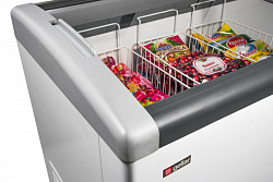 Морозильный ларь Gellar FG 275 E (FG 250 E) серый в Москве , фото 2