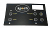 Наклейка панели управления для Apach AVM254 АРТ. 1604124/1300744 фото