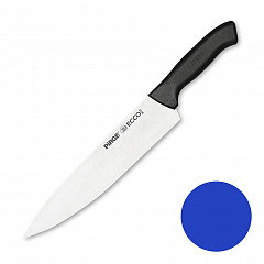 Нож поварской Pirge 25 см, синяя ручка в Москве , фото