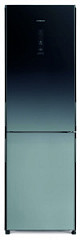 Холодильник Hitachi R-BG410 PU6X XGR градиент серого, стекло в Москве , фото