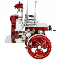 Слайсер Berkel Flywheel (Volano) Tribute красный на подставке в Москве , фото 2
