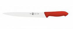 Нож для мяса Icel 25см, красный HORECA PRIME 28400.HR14000.250 в Москве , фото