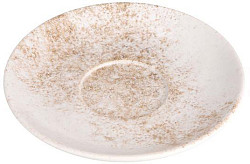 Блюдце для кофейной чашки Porland 12 см Smoky Matte Brown (12ML12) в Москве , фото 3