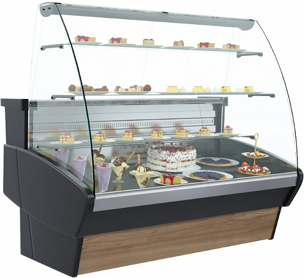 Витрина кондитерская Полюс К95 SM 1,2-1 (ВХСд-1,2 Полюс (Паттерн)) фото