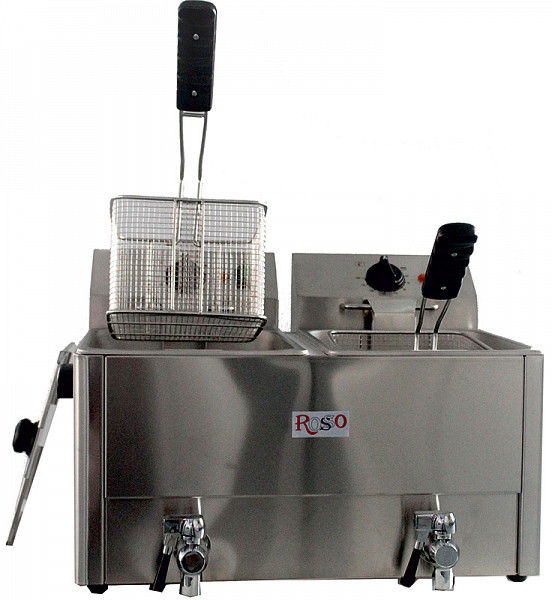 Фритюрница Rosso HDF8+8 фото