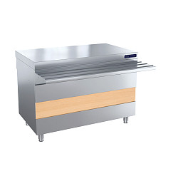 Прилавок для горячих напитков Kayman Presto ПГН-1120-02-О без полок фото