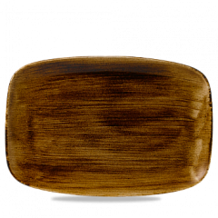 Блюдо прямоугольное без борта Churchill CHEFS Stonecast Patina Vintage Copper PAVCXP141 в Москве , фото 1