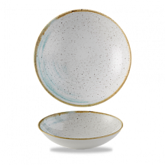 Тарелка глубокая без борта Churchill Stonecast Accents Duck Egg Blue ASDEEVB71 в Москве , фото 1