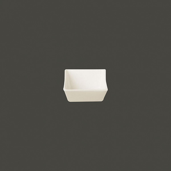 Салатник квадратный RAK Porcelain Minimax 6*6*3 см, 60 мл фото
