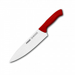 Нож поварской Pirge 21 см, красная ручка в Москве , фото