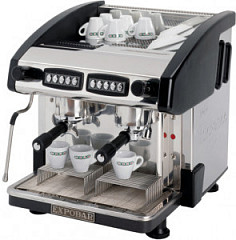 Рожковая кофемашина Expobar New Elegance Mini Control 2 GR Black  (High groups) в Москве , фото