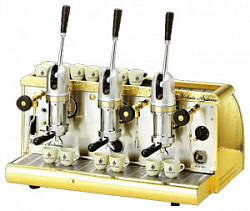 Рожковая кофемашина Victoria Arduino Athena leva 3 brass (57574) фото