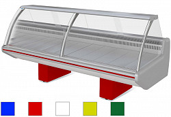 Холодильная витрина Марихолодмаш Парабель ВХСн-2,5 (без агрегата) в Москве , фото 1
