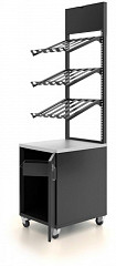 Стойка для бутылок Zumex Bottle Rack Black в Москве , фото