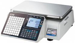 Весы торговые с печатью этикеток Cas CL3000J-30B TCP-IP в Москве , фото 1