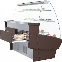 Витрина кондитерская Полюс К95 SM 1,2-1 (ВХСд-1,2 Полюс (Паттерн)) в Москве , фото 3
