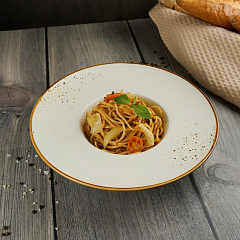 Тарелка глубокая для пасты P.L. Proff Cuisine 280 мл d 29 см h6 см Elegance Sun в Москве , фото 3