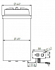 Диспенсер для тарелок Kocateq DM94976/3 фото