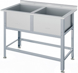 Ванна моечная Atesy ВСМ-Б-2.430-1-02 (ВМ-2/430 с бортом) в Москве , фото