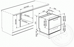 Посудомоечная машина Smeg STC75 в Москве , фото 2