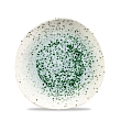 Тарелка мелкая Волна без борта  21см, цвет Mineral Green, Studio Prints MNGROG81