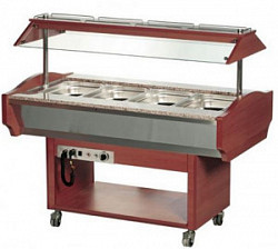 Салат-бар тепловой Eqta SB 4H (Mahogany) в Москве , фото