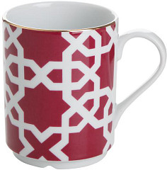 Кружка с ручкой Porland MOROCCO DS.5 345 мл фуксия (428235) в Москве , фото 1