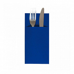 Конверт-салфетка для столовых приборов Garcia de Pou Airlaid синий 40*40 см, 50 шт в Москве , фото
