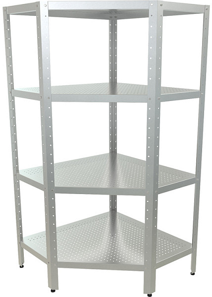 Стеллаж угловой Кобор СКПУ-4/4-100/100/430 фото