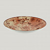 Тарелка круглая глубокая RAK Porcelain Peppery 1,9 л, 30 см, красный цвет фото