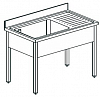 Ванна котломоечная Apach Chef Line LP187-115RW фото