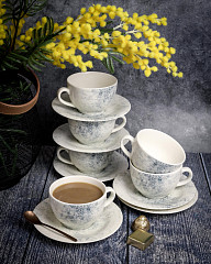 Сервиз столовый Porland 32 предмета, на 6 персон SMOKY (POR1387) в Москве , фото 5