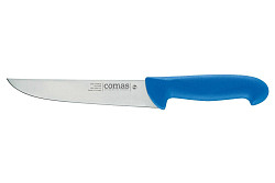 Нож поварской Comas 18 см, L 30 см, нерж. сталь / полипропилен, цвет ручки синий, Carbon (10099) фото